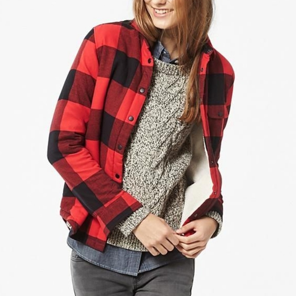 Uniqlo Buffalo plaid jacket